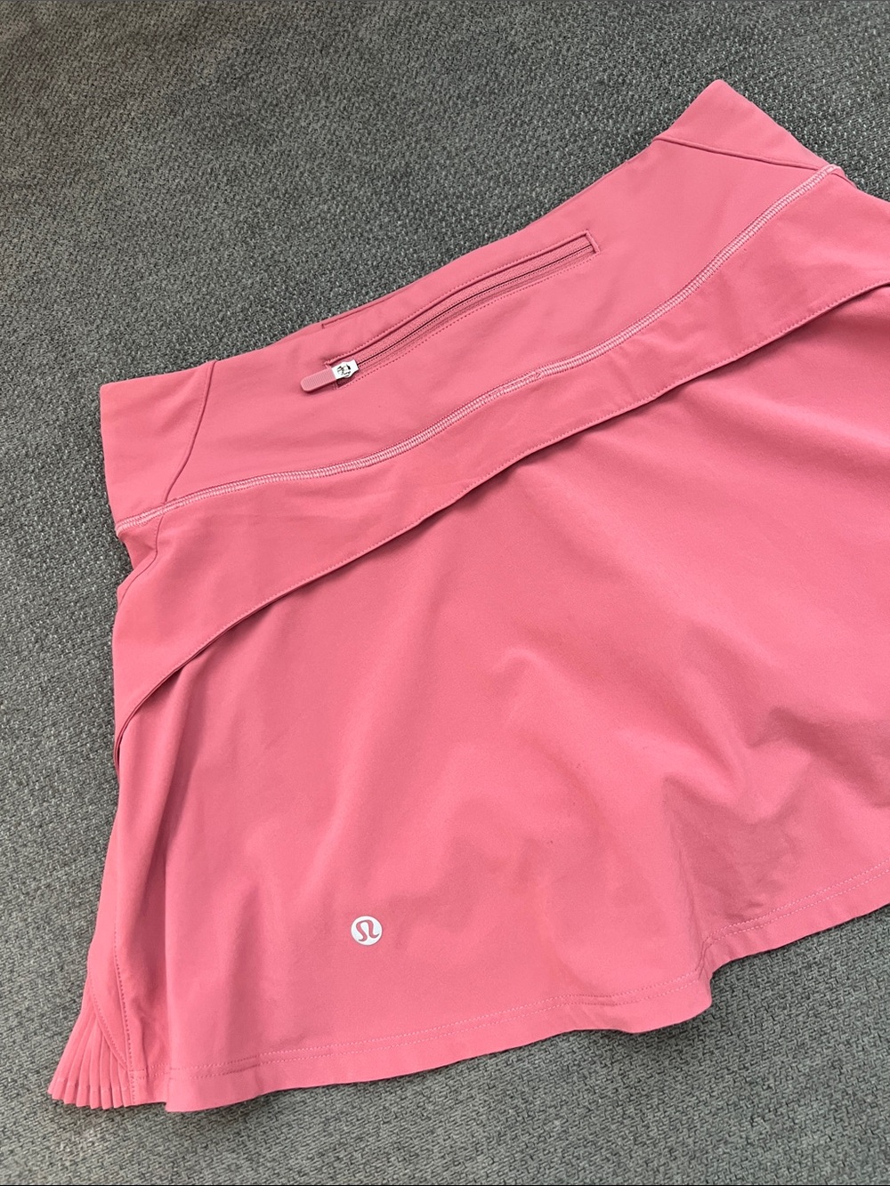 lululemon athletica Pink Asymmetrical Skater Mini Skirt - Picture 7 of 10